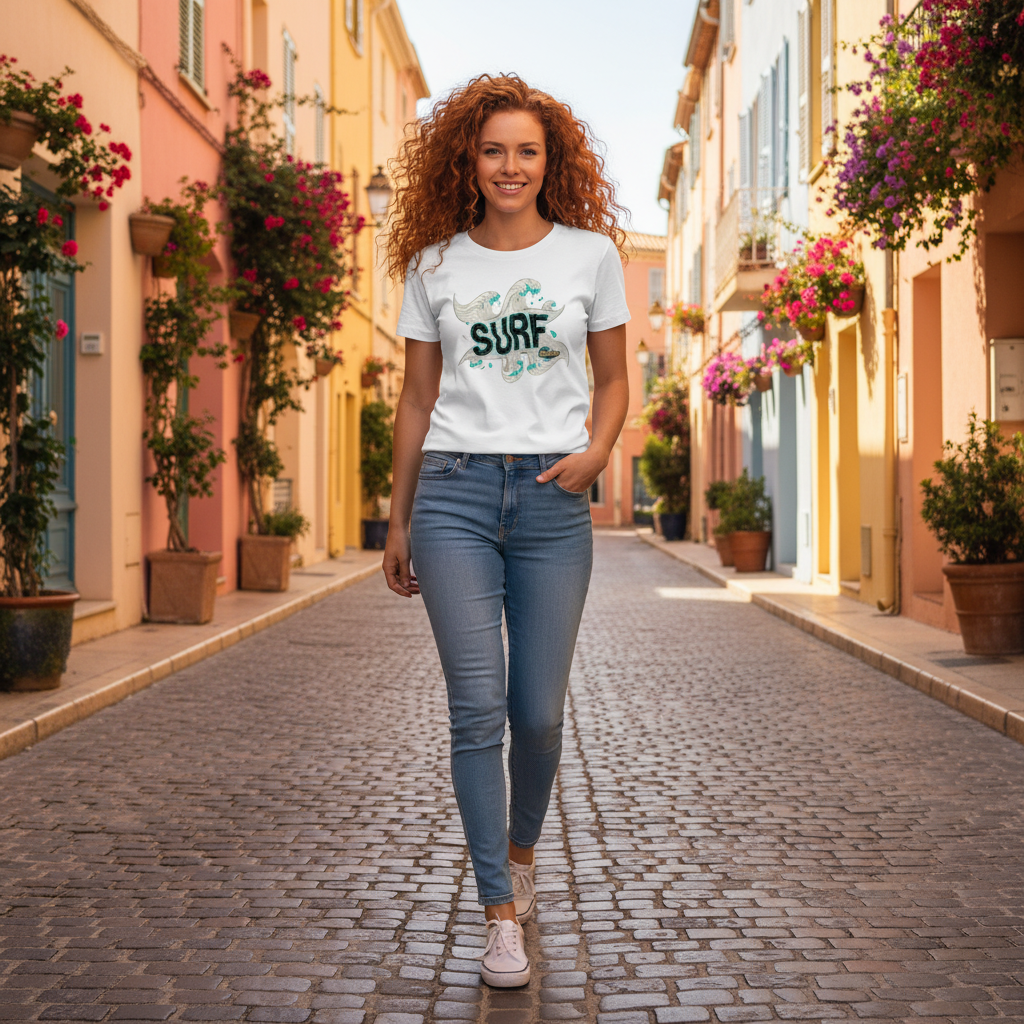 Katogato "Surf" Damen-T-Shirt