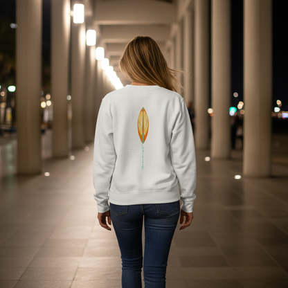 Katogato "Surf Culture Tiki" Damen Bio-Pullover