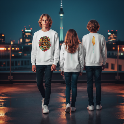 Katogato "Angry Tiki" Langarm Shirt für Jugendliche