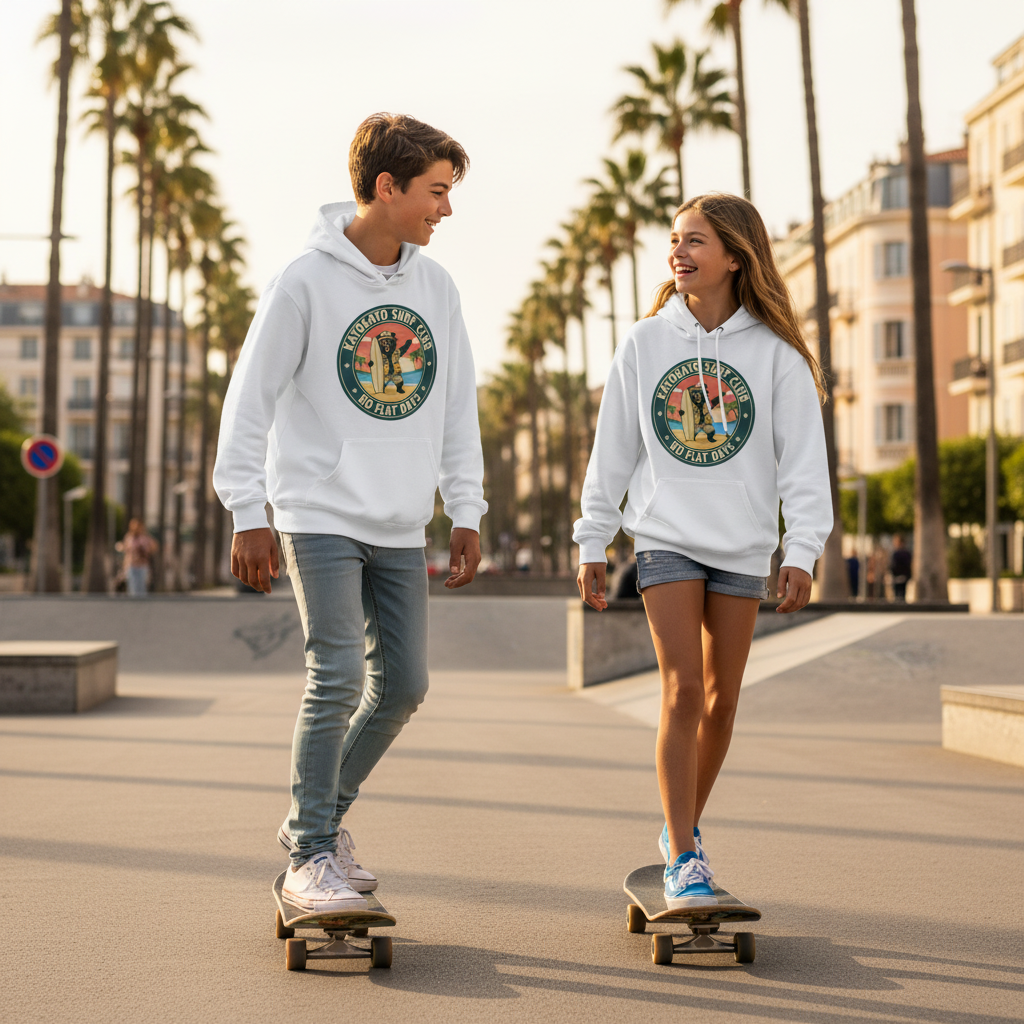 Katogato Youth Hoodie – No Flat Days