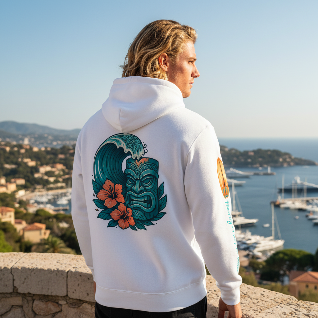Katogato "Surf Culture" Bio-Hoodie