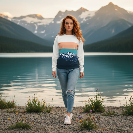 KATOGATO „Trés Chic Alps“ – Alpine Heritage Sweatshirt