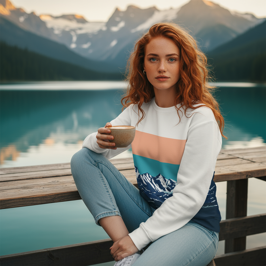 KATOGATO „Trés Chic Alps“ – Alpine Heritage Sweatshirt