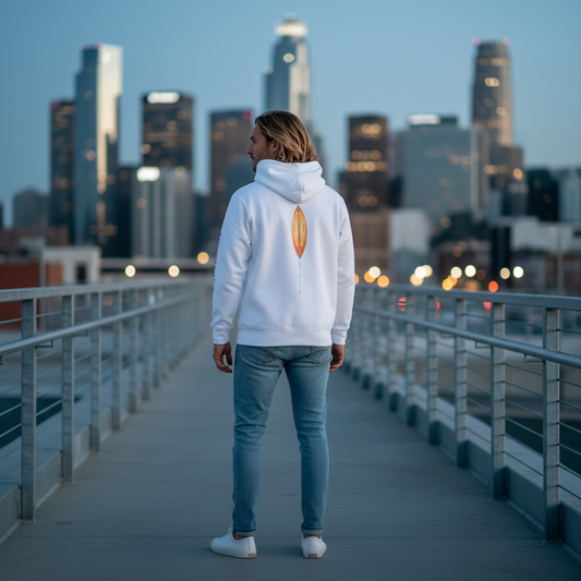 Katogato "Surf Culture Tiki" Herren-Kapuzenpullover