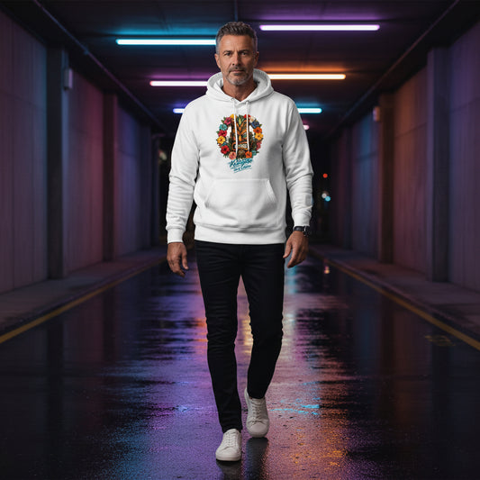 Katogato "Surf Culture Tiki" Herren-Kapuzenpullover