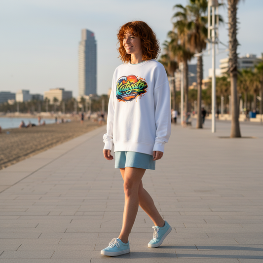 Katogato “Riviera Soul Breeze“ Damen Bio-Pullover