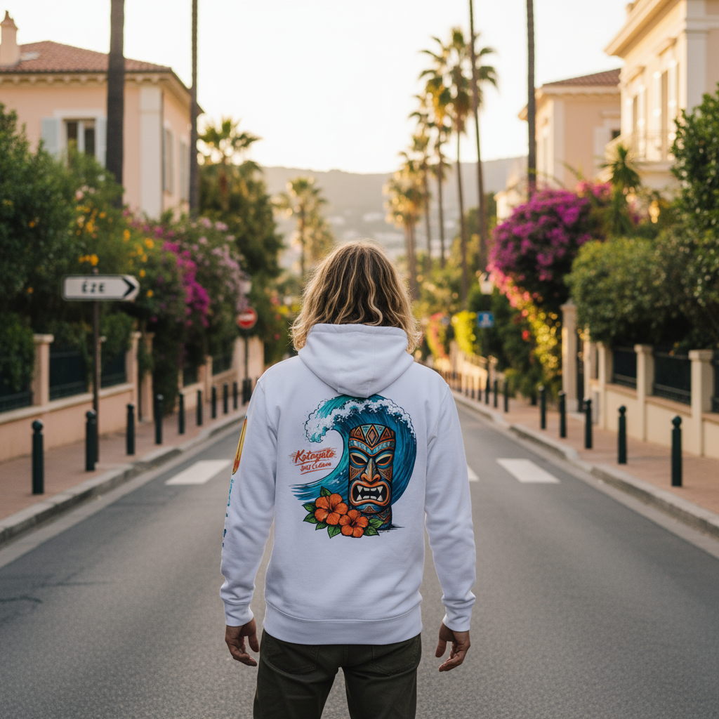 Katogato "Ke awa lā o Nizza" - Kapuzenpullover