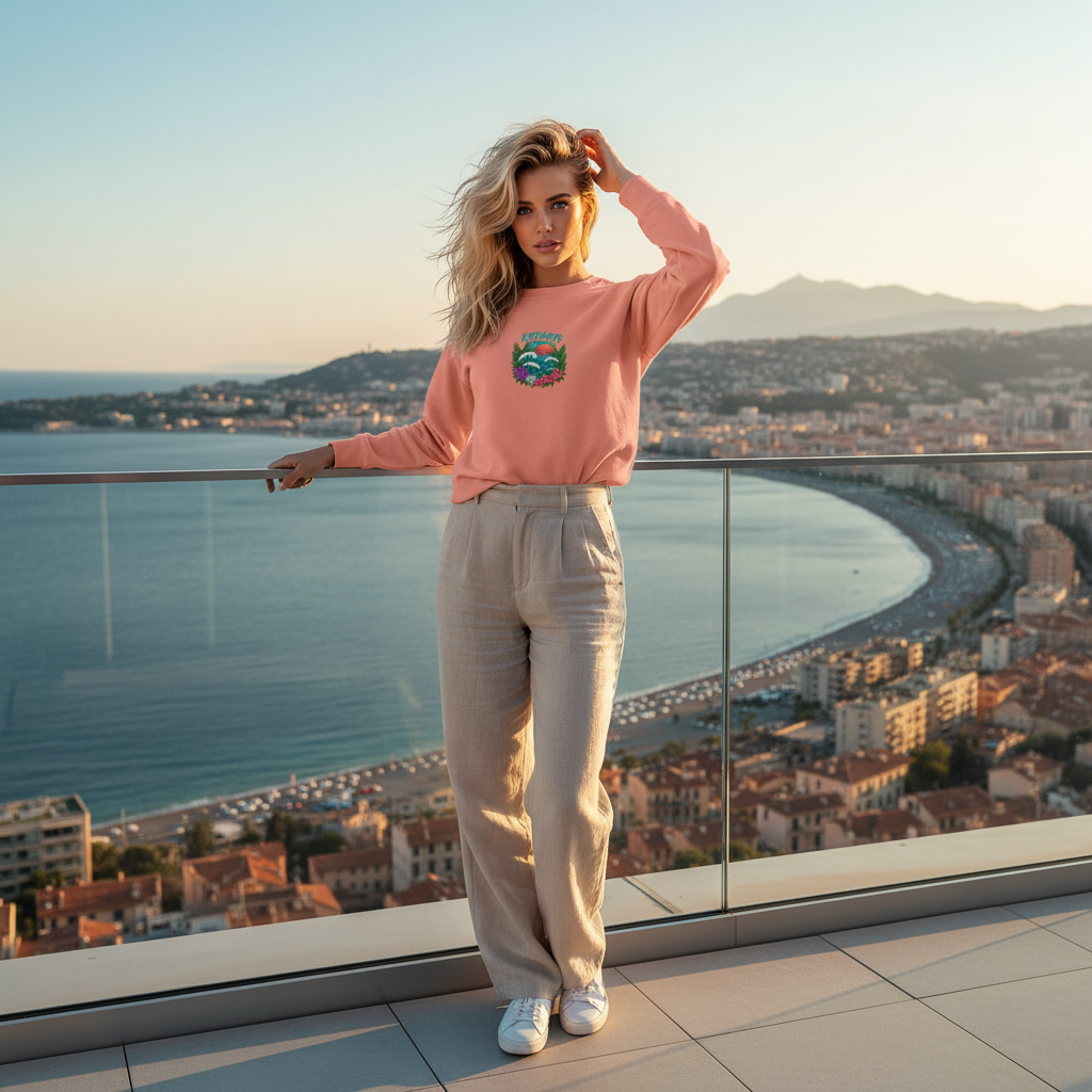 KATOGATO “Surf Culture“ Damen Sweatshirt – Urban Wave Edition