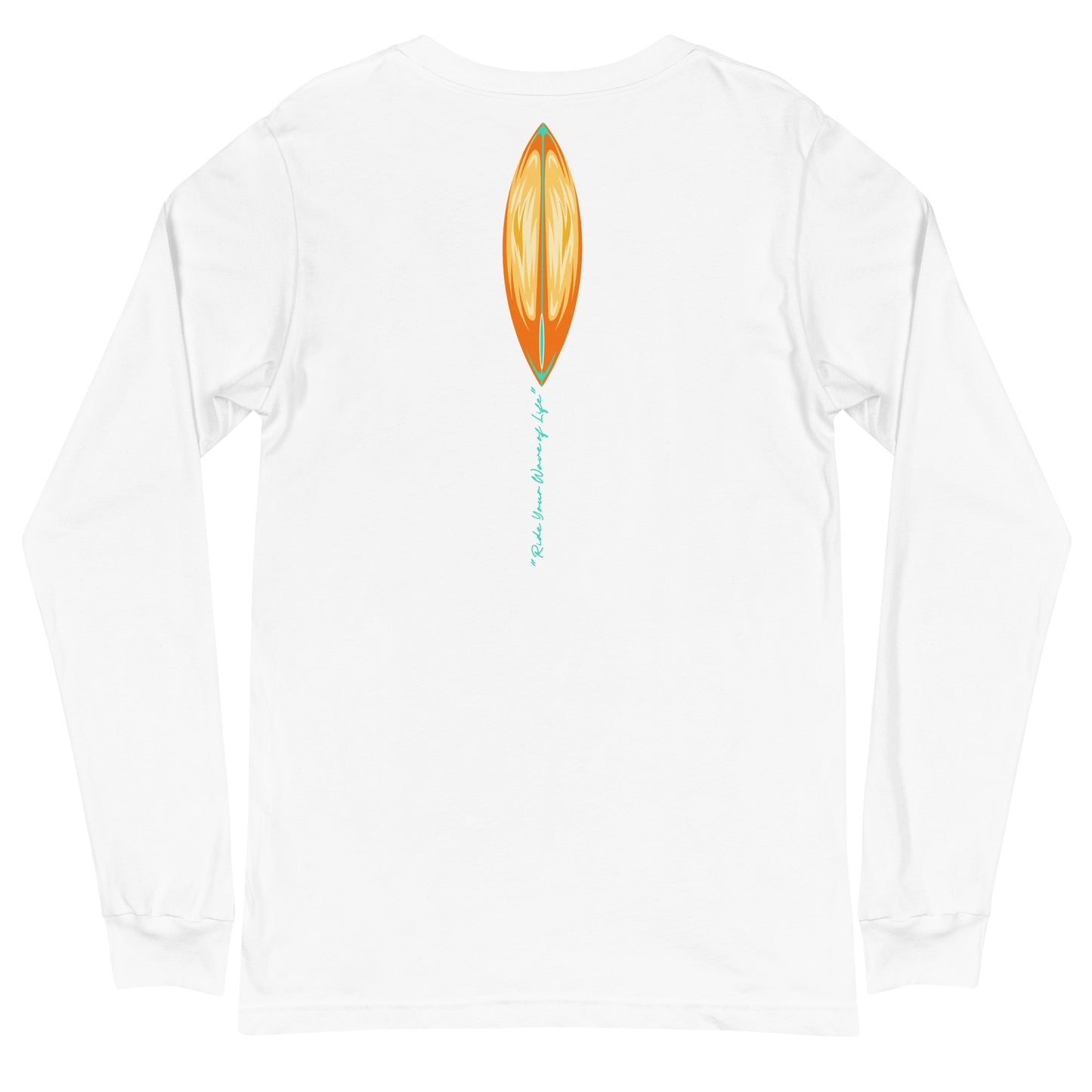 Katogato "Surf Culture Tiki" Langärmeliges Herren -Shirt