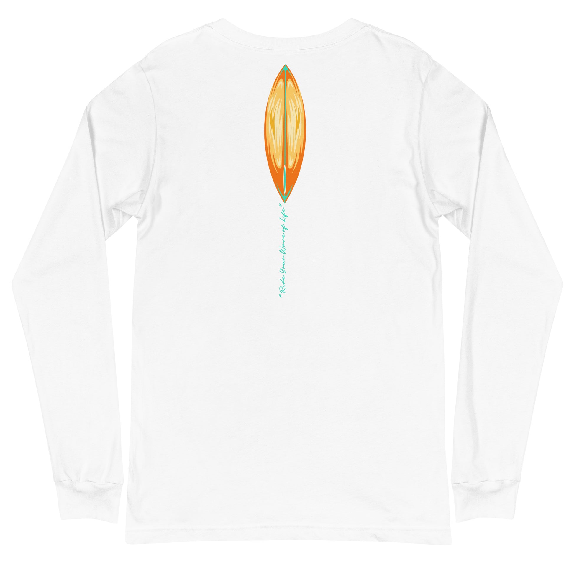 Katogato "Surf Culture Tiki" Langärmeliges Herren -Shirt