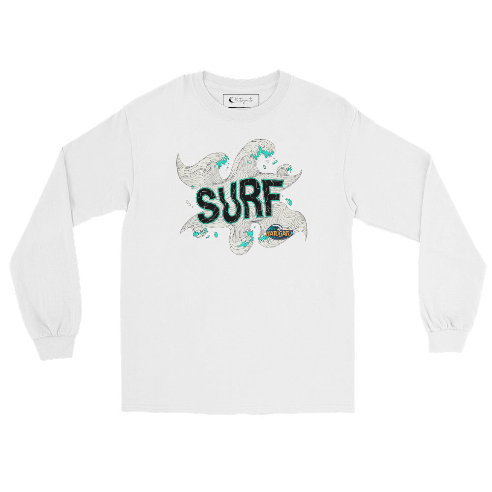 Katogato "Surf" Herren-Langarmshirt