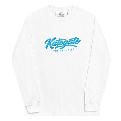 Katogato Langarm in Weiß mit tKatogato Typo