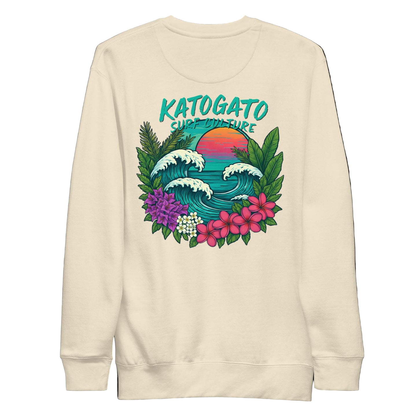 KATOGATO “Surf Culture“ Damen Sweatshirt – Urban Wave Edition