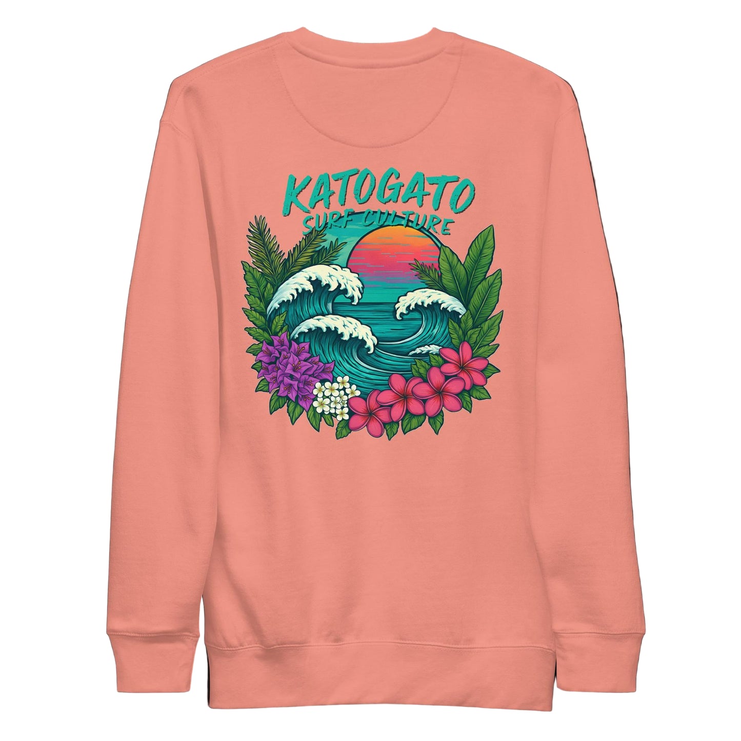 KATOGATO “Surf Culture“ Damen Sweatshirt – Urban Wave Edition