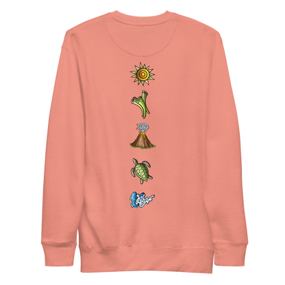 “Hālau Wave” Damen-Premium-Sweatshirt