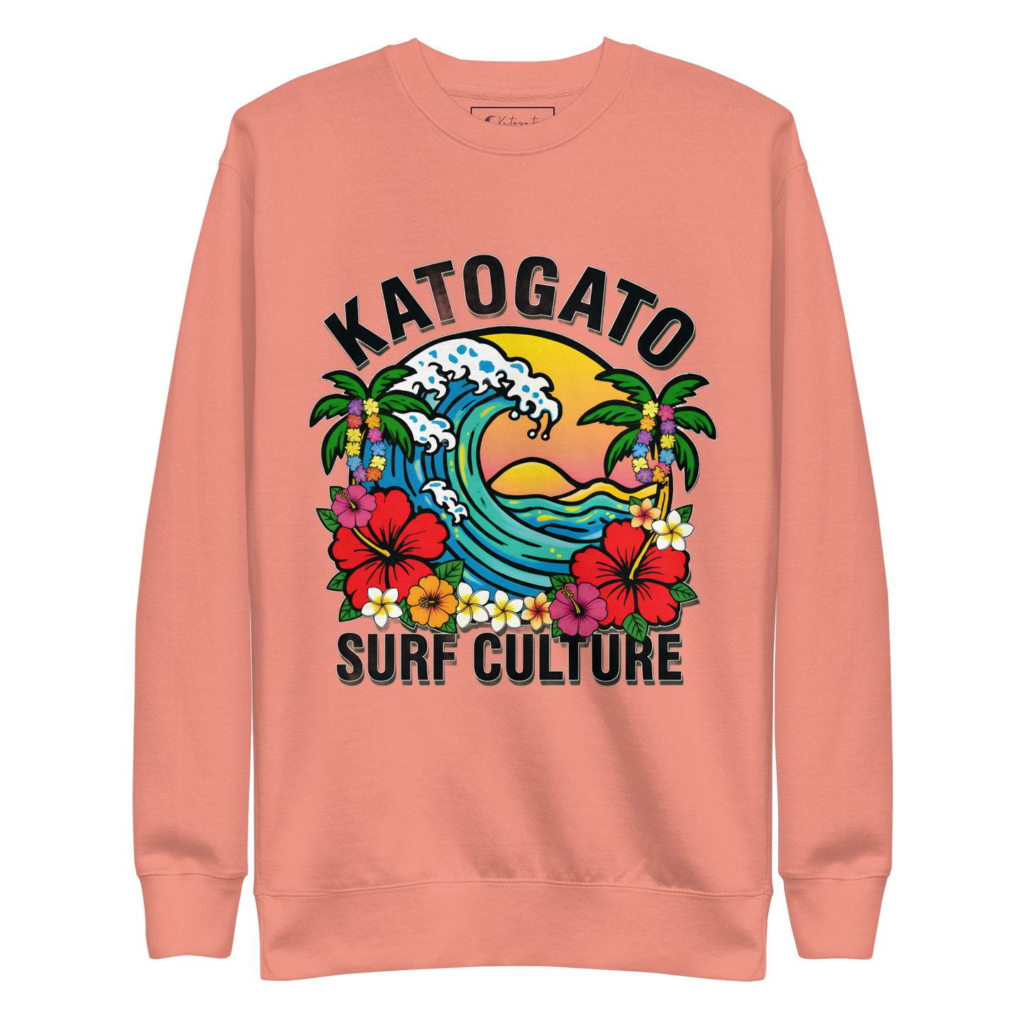 “Hālau Wave” Damen-Premium-Sweatshirt