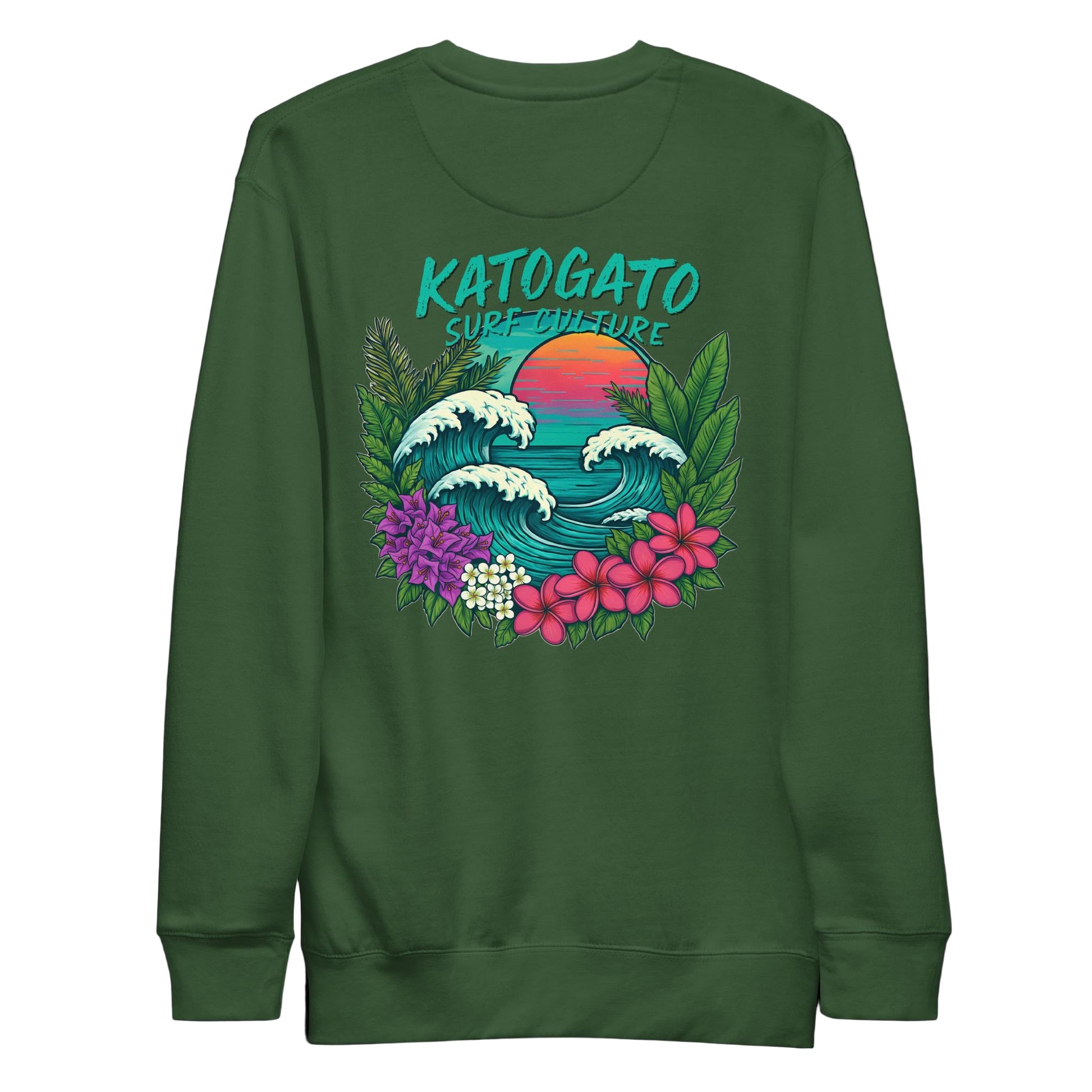 KATOGATO “Surf Culture“ Damen Sweatshirt – Urban Wave Edition