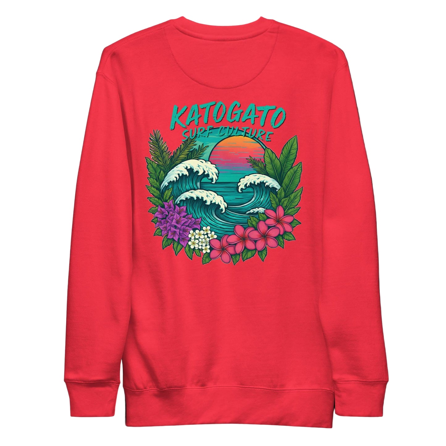 KATOGATO “Surf Culture“ Damen Sweatshirt – Urban Wave Edition