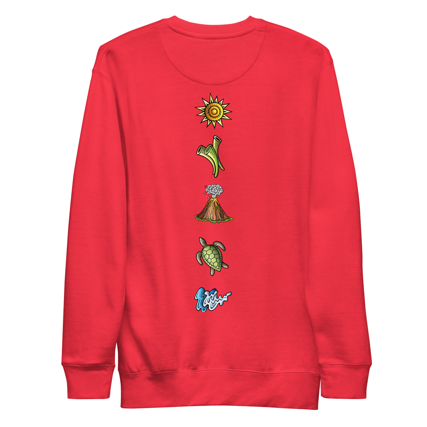 “Hālau Wave” Damen-Premium-Sweatshirt