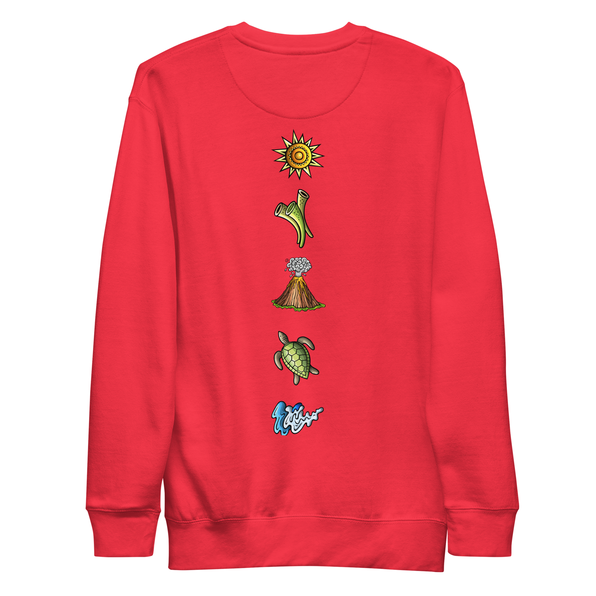 “Hālau Wave” Damen-Premium-Sweatshirt