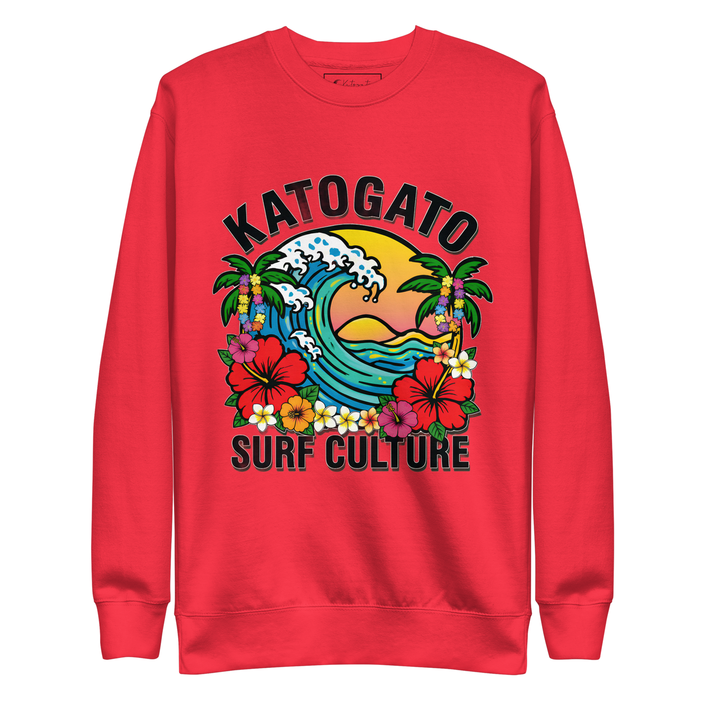 “Hālau Wave” Damen-Premium-Sweatshirt