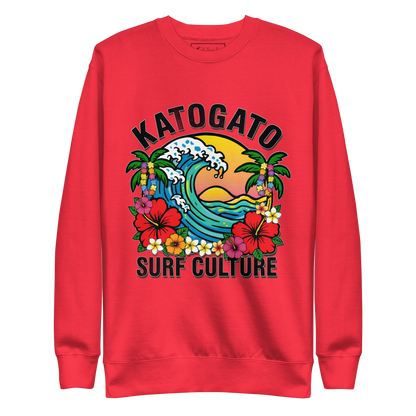 “Hālau Wave” Damen-Premium-Sweatshirt