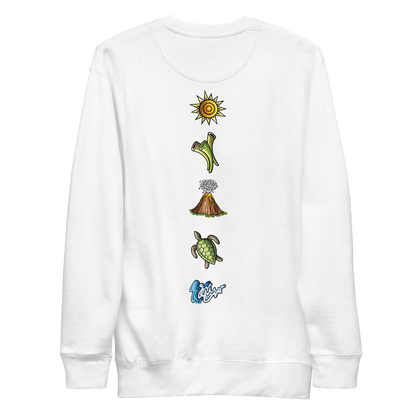 “Hālau Wave” Damen-Premium-Sweatshirt