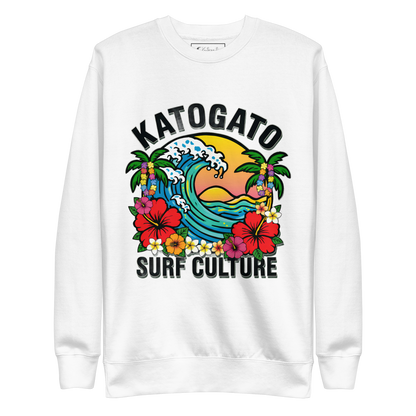 “Hālau Wave” Damen-Premium-Sweatshirt