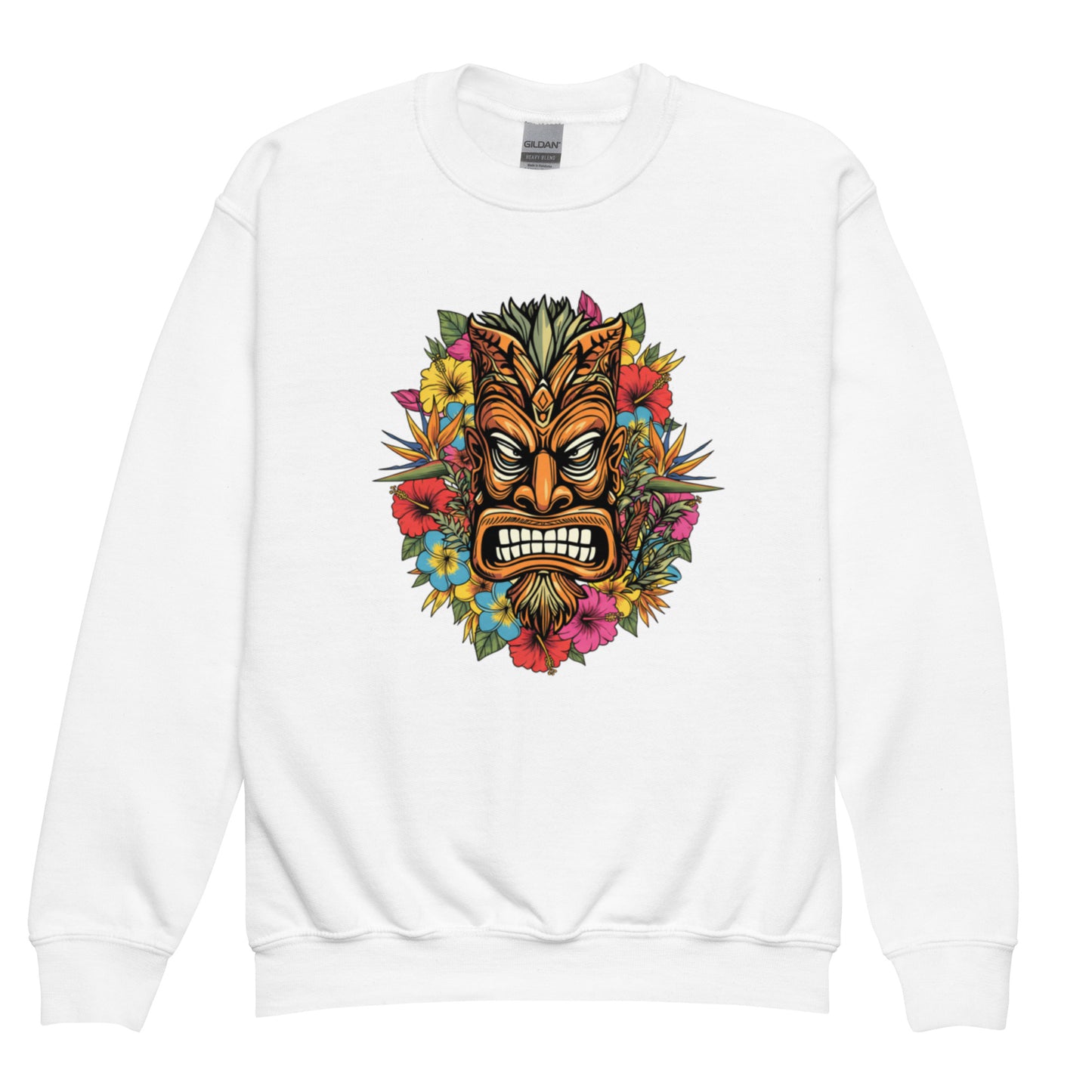 Katogato "Angry Tiki" Langarm Shirt für Jugendliche