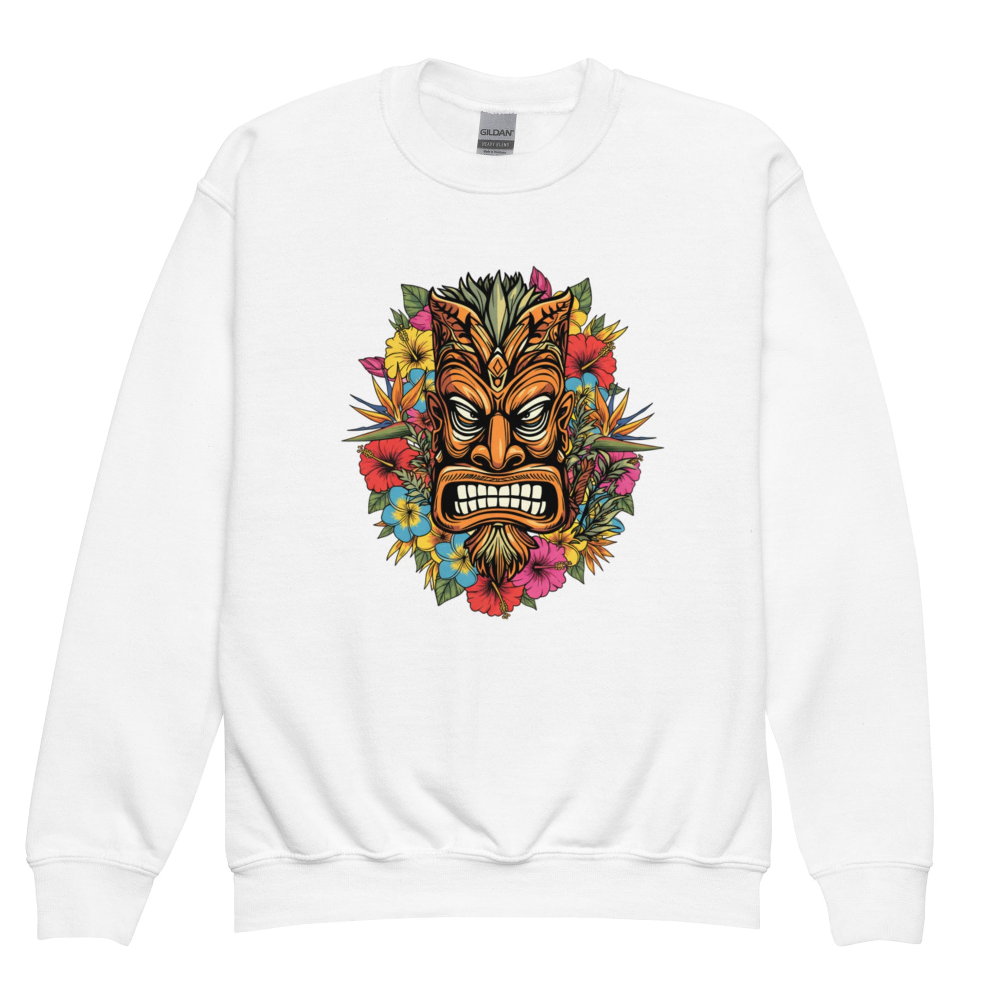 Katogato "Angry Tiki" Langarm Shirt für Jugendliche